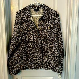 New tags on - Charter Club denim ,cream stone jacket